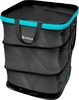 Aiajäätmekott Gardena PopUp, 220 L, L suurus, 70 x 56 cm, must/türkiis, mudel 11716-20