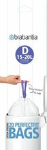 Prügikotid Brabantia, 15 L, 20 tk