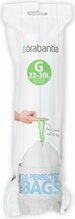 Prügikotid Brabantia G, 23-30 L, 20 tk