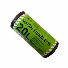 Prügikotid VD Pack, 20 L, 7 mkr, 50 tk