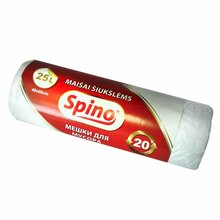 Prügikotid Multipack Spino, 25 L, 9 mikr., 20 tk