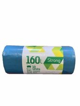 Prügikotid Sortex, 160 L, 50 mkr, sinine, 10 tk