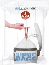 Prügikotid Brabantia, suurus J, 20-25 L, 40 tk