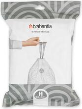 Prügikotid Brabantia PerfectFit, H 50-60 L, 40 tk