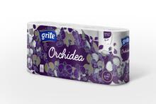 Tualettpaber Grite Orchidea Gold, 3-kihiline, 8 rulli