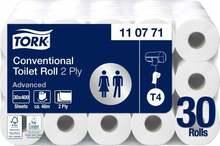Tualettpaber Tork T4 110771, 2 kihti, 48 m, 30 tk