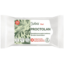 Tualettpaber Luba Med Protectolan, 50 tk