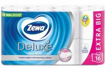 Tualettpaber Zewa Deluxe Pure White, 3-kihiline, 16 rulli