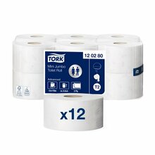 Tualettpaber Tork Advanced Mini Jumbo T2, 170 m, 2-kihiline