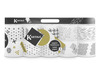 Tualettpaber Kartika Black, 3-kihiline, 200 lehte, 10 rulli