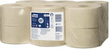 Tualettpaber Tork Advanced Mini Jumbo T2 120377, 2 kihiline, 9.4 cm x 170 m, naturaalne
