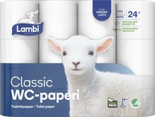 Tualettpaber Lambi, 3 kihti, 24 tk