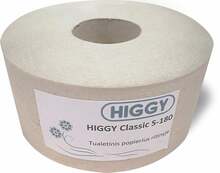 Tualettpaber Higgy Classic S-180 312-024, 1 kiht, 1 rull