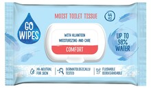Niiske tualettpaber GOWIPES Comfort, 44 tk