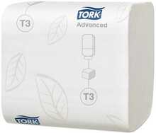 Tualettpaber Tork T3 Advanced 114277, 2-kihiline, 252 lehte, 1 tk, valge