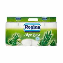 Tualettpaber Regina Aloe Vera, 3-kihiline, valge, 8 tk