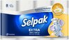 Paberist käterätikud Selpak Extra Calorie ABS, 75 lehte, 3 kihti, 8 tk