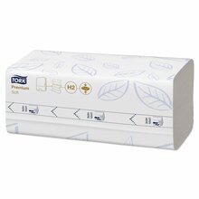 Paberikäterätikud Tork Xpress Soft Multifold H2 100889, 2 kihti, 225 lehte, 22,2 x 24 cm, valge