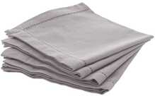 Salvrätikud Jja Chambray, 40x40 cm, beež, 4 tk