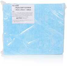 Ühekordsed rätikud Beautykit Soft & Scrub, 20 x 25 cm, 100 tk