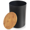Vannitoa prügikast Orion, 7 L, must