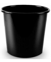 Prügikast Forpus, 10 L, must plastik