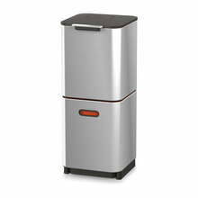 Prügikast Joseph Joseph Totem Compact, 40 L, hõbedane