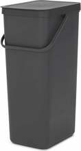 Prügikast Brabantia Sort&Go, 40 L, hall