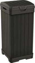 Prügikast Keter Baltimore Waste Bin, 125 L, must