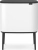 Prügikast Brabantia Bo Touch Bin, 11+23 L, valge