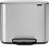 Prügikast Brabantia Bo 121241, 11+23 L, hall