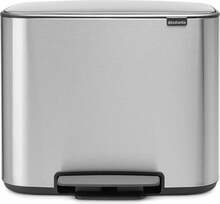 Prügikast Brabantia Bo 121241, 11+23 L, hall