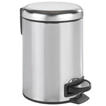 Prügikast Wenko Leman Shiny, 3 L, hõbe