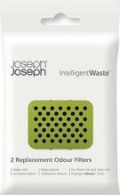 Prügikasti asendusfilter Joseph Joseph Intelligent Waste, valge, 2 tk