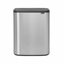 Prügikast Brabantia Bo Touch Bin, 2x30 L, helehall