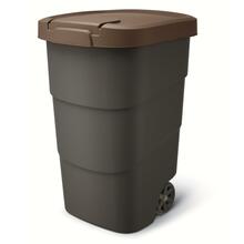 Prügikast Prosperplast Wheeler, 95 L, pruun