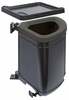 Prügikast Franke Pivot, 27 L, must