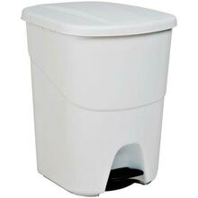 Prügikast Denox, 40 L, valge