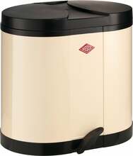 Prügikast Wesco Beta, 2 x 15 L, beež