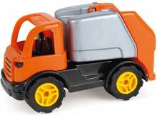 Mänguprügiauto Lena Workies Garbage Truck 01264, hõbe/must/oranž