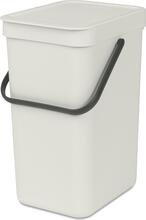 Prügikast Brabantia Sort & Go, 12 l, helehall