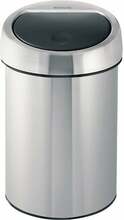 Prügikast Brabantia Touch Bin, 3 L, hall