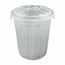 Prügikast Keeeper Maxi, 23 L, 42 x 36 cm, hõbe