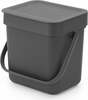 Prügikast Brabantia Sort & Go, 3 L, antratsiit/hall