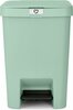 Prügikast Brabantia StepUp, 25 L, nefriitroheline