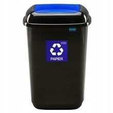 Prügikast Plafor, 28 L, sinine/must