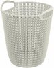 Prügikast Curver Knit, 27 cm x 23 cm, 7 L, valge