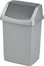 Prügikast Curver Click-It, 25 L, hõbe/grafiit