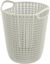 Prügikast Curver Knit, 27 cm x 23 cm, 7 L, valge