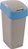 Prügikast Curver Flip Bin, 45 L, hõbe/sinine